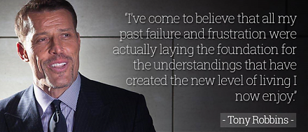 Tony Robbins explains in his latest book on personal finance that *patience* is the top secret.