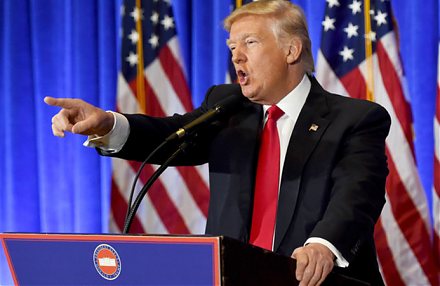 There are several highlights from the first news conference after Trump's presidential election victory.