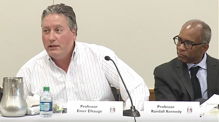 It may be illegal for institutional investors to buy-and-hold large equity stakes in a less competitive industry with high market concentration.