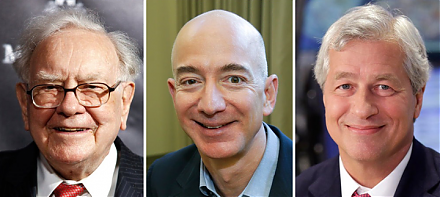 Amazon, Berkshire Hathaway, and JPMorgan Chase establish a new company to reduce U.S. employee health care costs.