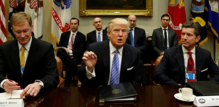 President Trump tweets that he asks the SEC to assess the practical implications of switching to a 6-month corporate disclosure cycle.