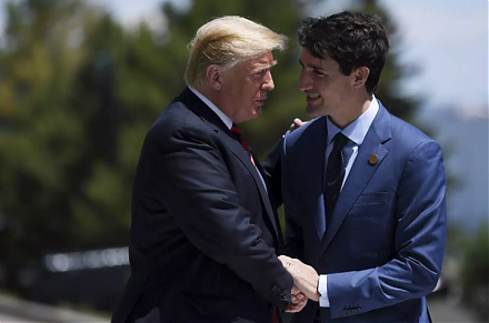 President Trump announces the new trilateral trade agreement among America, Canada, and Mexico.