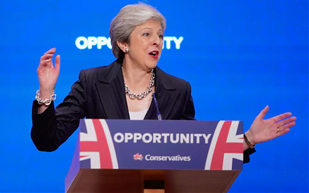 British Prime Minister Theresa May faces her landslide defeat in the parliamentary vote 432-to-202 against her Brexit deal.