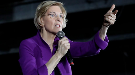 Senator Elizabeth Warren proposes breaking up key tech titans such as Facebook, Apple, Microsoft, Google, and Amazon (FAMGA).